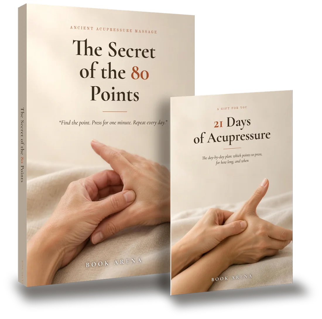 The Secret of the 80 Points, with the free 21 Days of Acupressure booklet